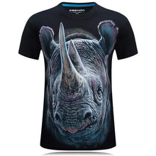 Load image into Gallery viewer, Men's animal T-Shirt orangutan/gas monkey/Wolf 3D Printed T-Shirts Men Funny tees tops tee shirt large size