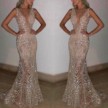 Load image into Gallery viewer, Womens Formal Wedding Bridesmaid Long Evening Party Prom Cocktail Maxi Dress