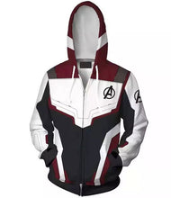 Load image into Gallery viewer, Avengers 4 Endgame Quantum Realm Cosplay Costume Hoodie Men's Hooded Zipper 3D Print Men's Apparel