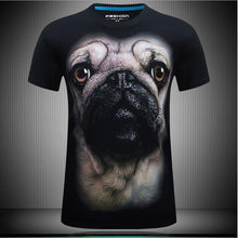 Load image into Gallery viewer, Men's animal T-Shirt orangutan/gas monkey/Wolf 3D Printed T-Shirts Men Funny tees tops tee shirt large size