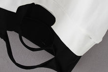 Load image into Gallery viewer, Plus Size Summer Hoodies Letter Embroidery Women Hooded Hoodies Short Sleeve Sweatshirt Hole Loose Pullovers Female Tops