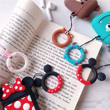 Load image into Gallery viewer, Cartoon Wireless Bluetooth Earphone Case For Apple AirPods Silicone Headphones Cases For Airpods 2 Protective Cover