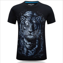Load image into Gallery viewer, Men's animal T-Shirt orangutan/gas monkey/Wolf 3D Printed T-Shirts Men Funny tees tops tee shirt large size
