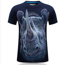 Load image into Gallery viewer, Men's animal T-Shirt orangutan/gas monkey/Wolf 3D Printed T-Shirts Men Funny tees tops tee shirt large size